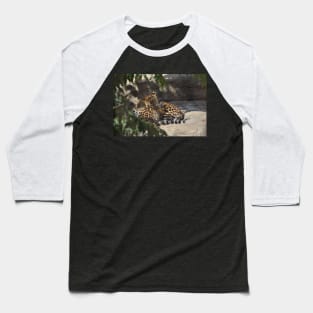 Leopard and Cub Baseball T-Shirt